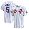 Chicago Cubs #5 Christopher Morel White 2025 Tokyo Series Limited Stitched Baseball Jersey
