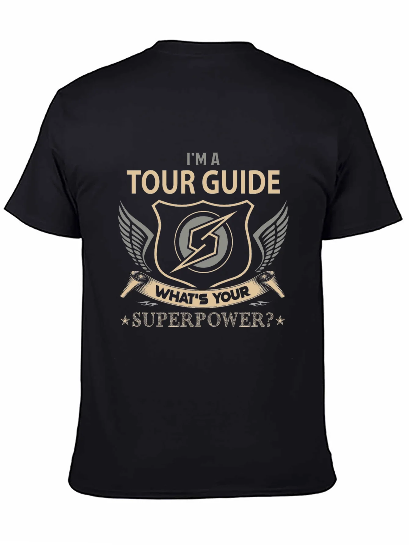 Tour Guide Superpower Graphic T-Shirt