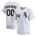 Custom Chicago White Sox Home Limited Jersey C White Stitched Baseball Jersey