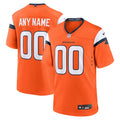 Denver Broncos Orange Mile High Collection Custom Game Jersey