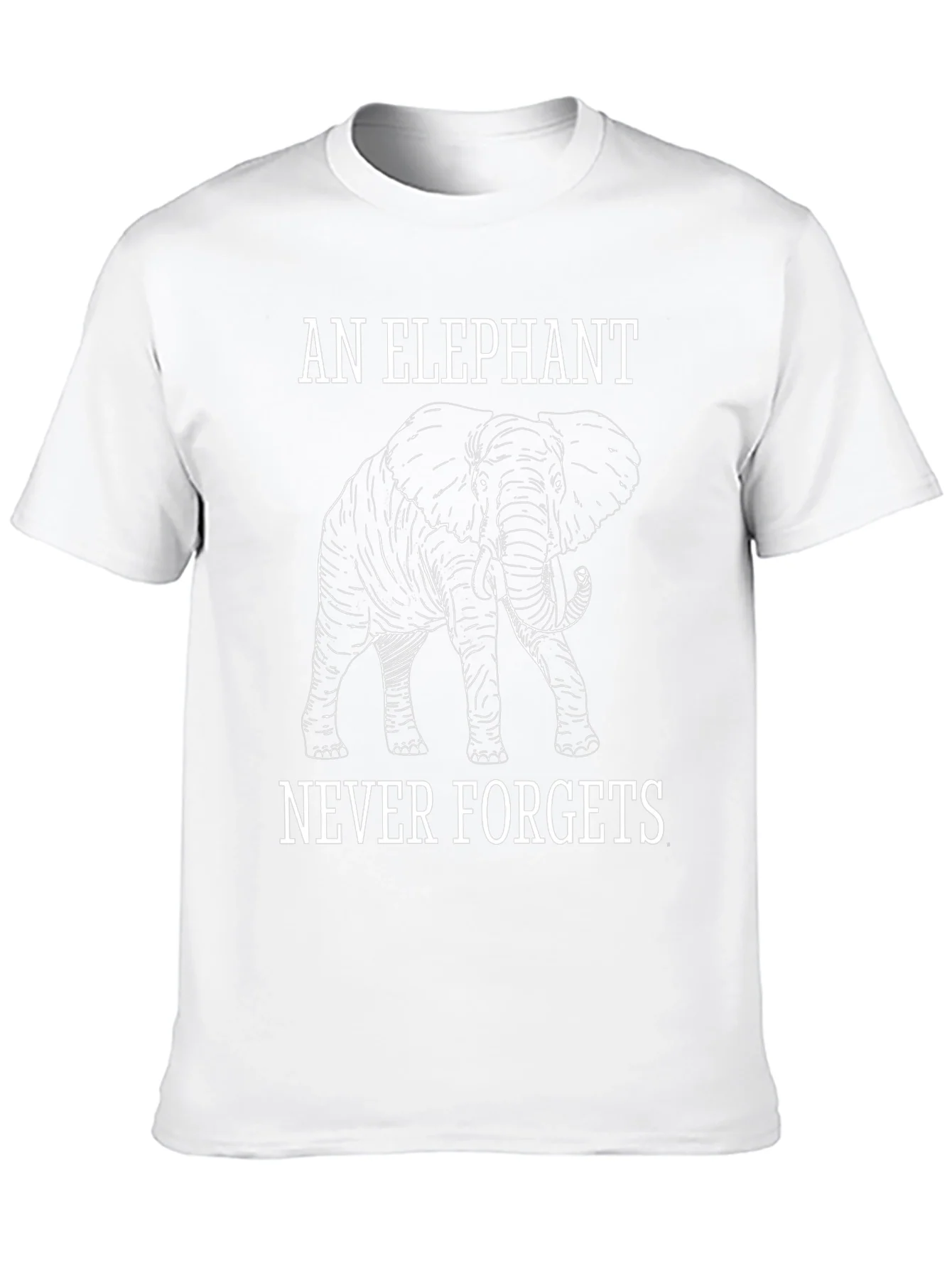 Elephant Never Forgets Graphic Tee