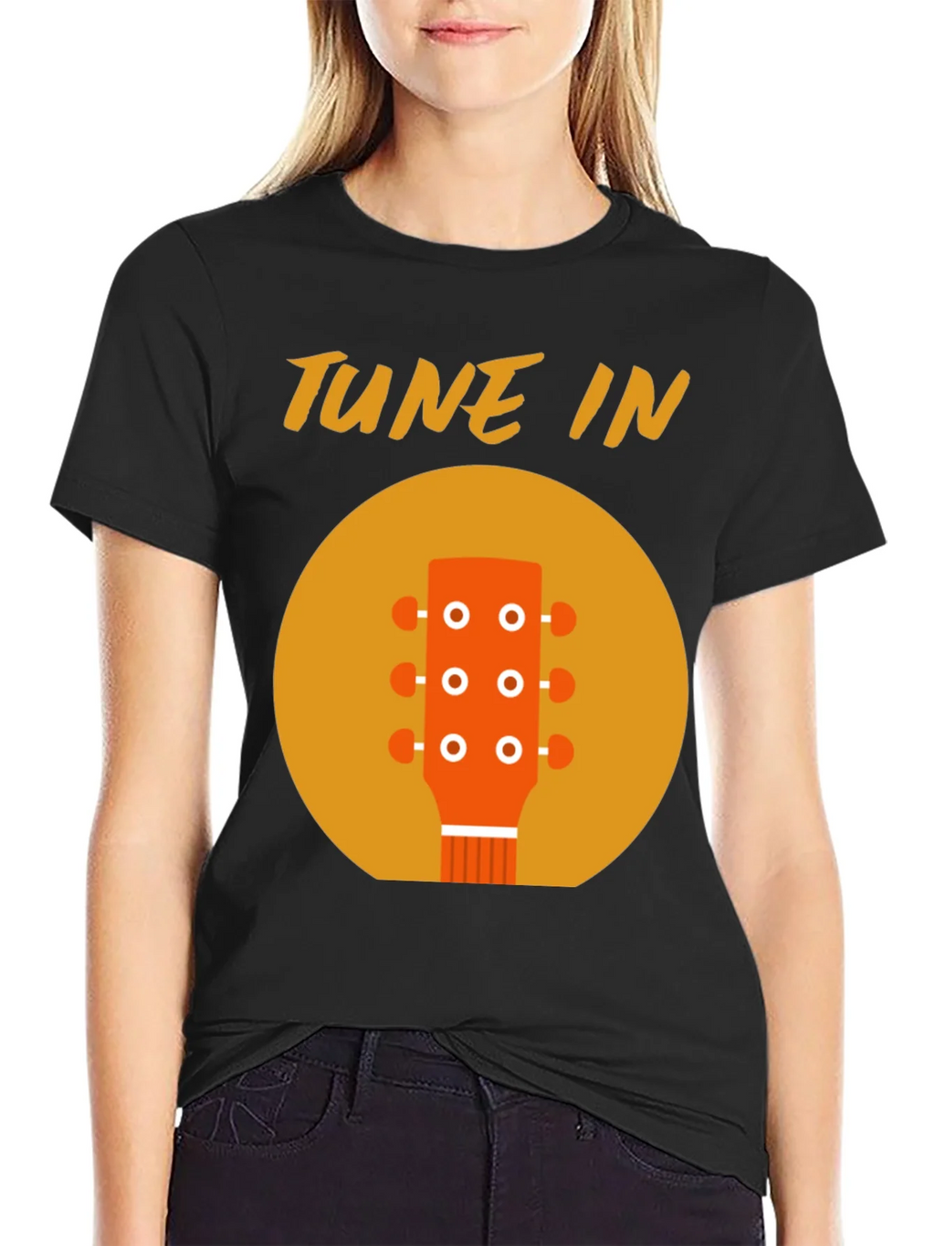 Tune In Guitar Head T-Shirt