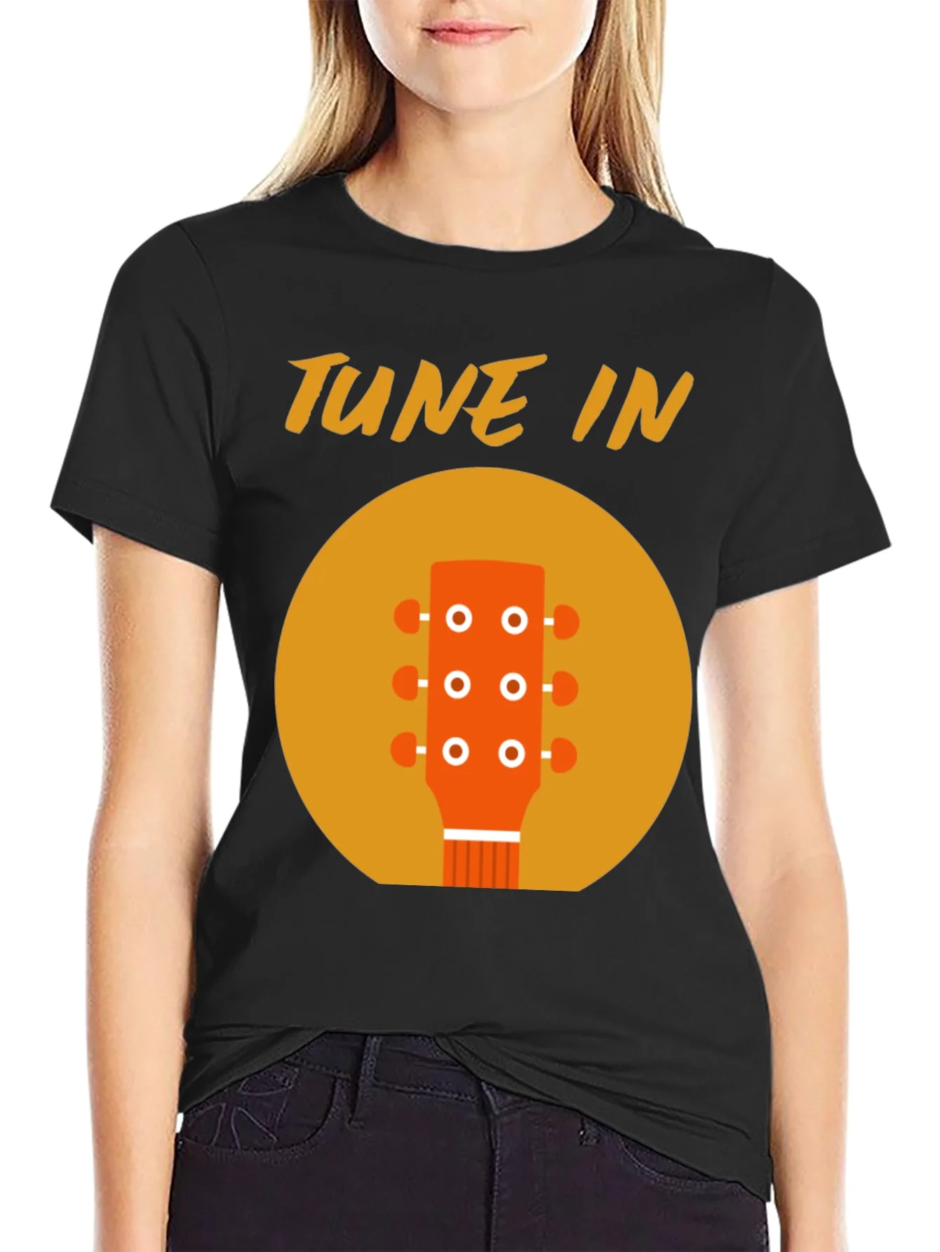 Tune In Guitar Head T-Shirt