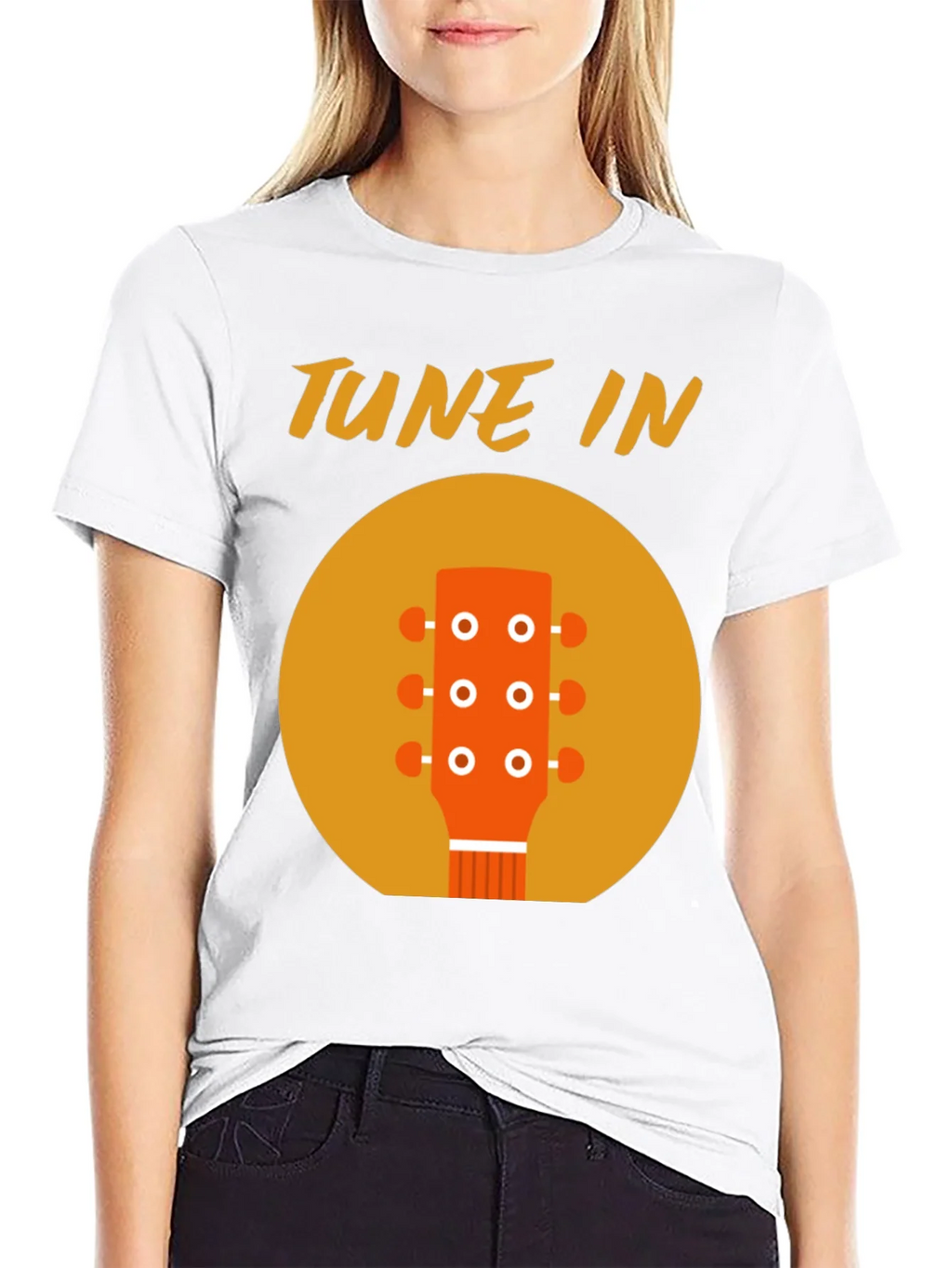 Tune In Guitar Head T-Shirt