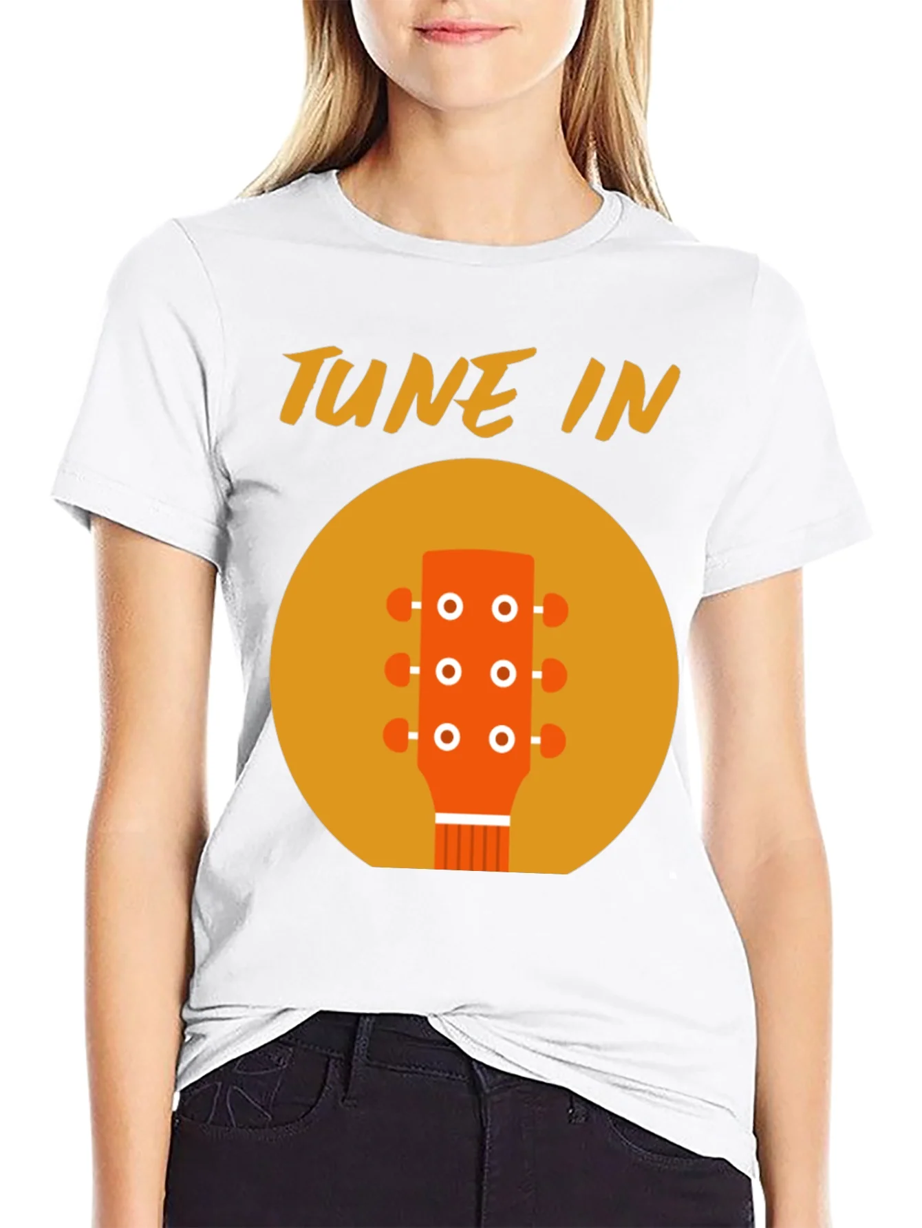 Tune In Guitar Head T-Shirt