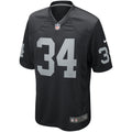 Las Vegas Raiders Bo Jackson Black Game Retired Player Jersey