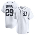 Detroit Tigers #29 Tarik Skubal White 2024 Home Limited Stitched Baseball Jersey