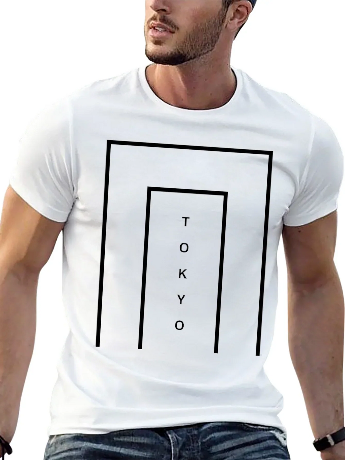 Tokyo Graphic Black Tee