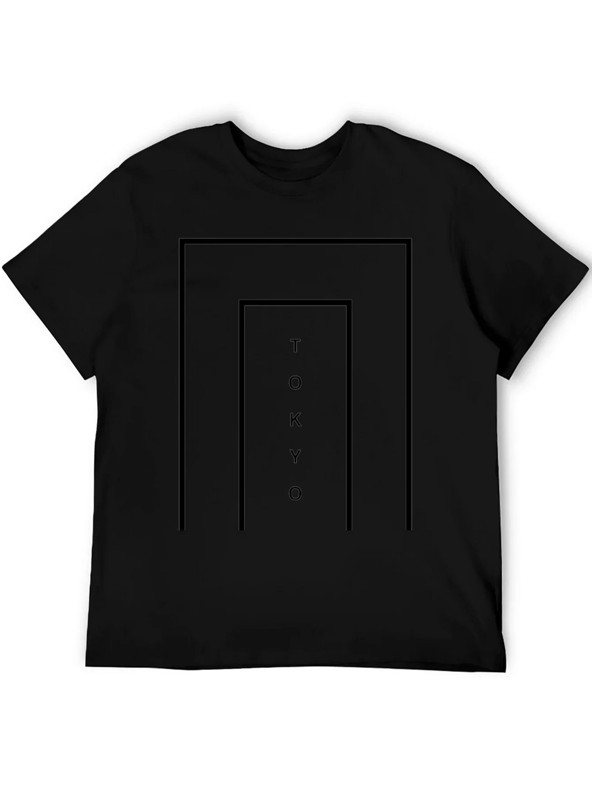 Tokyo Graphic Black Tee