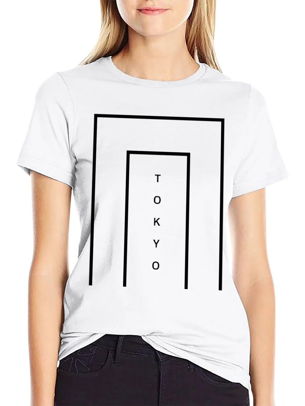 Tokyo Graphic Black Tee