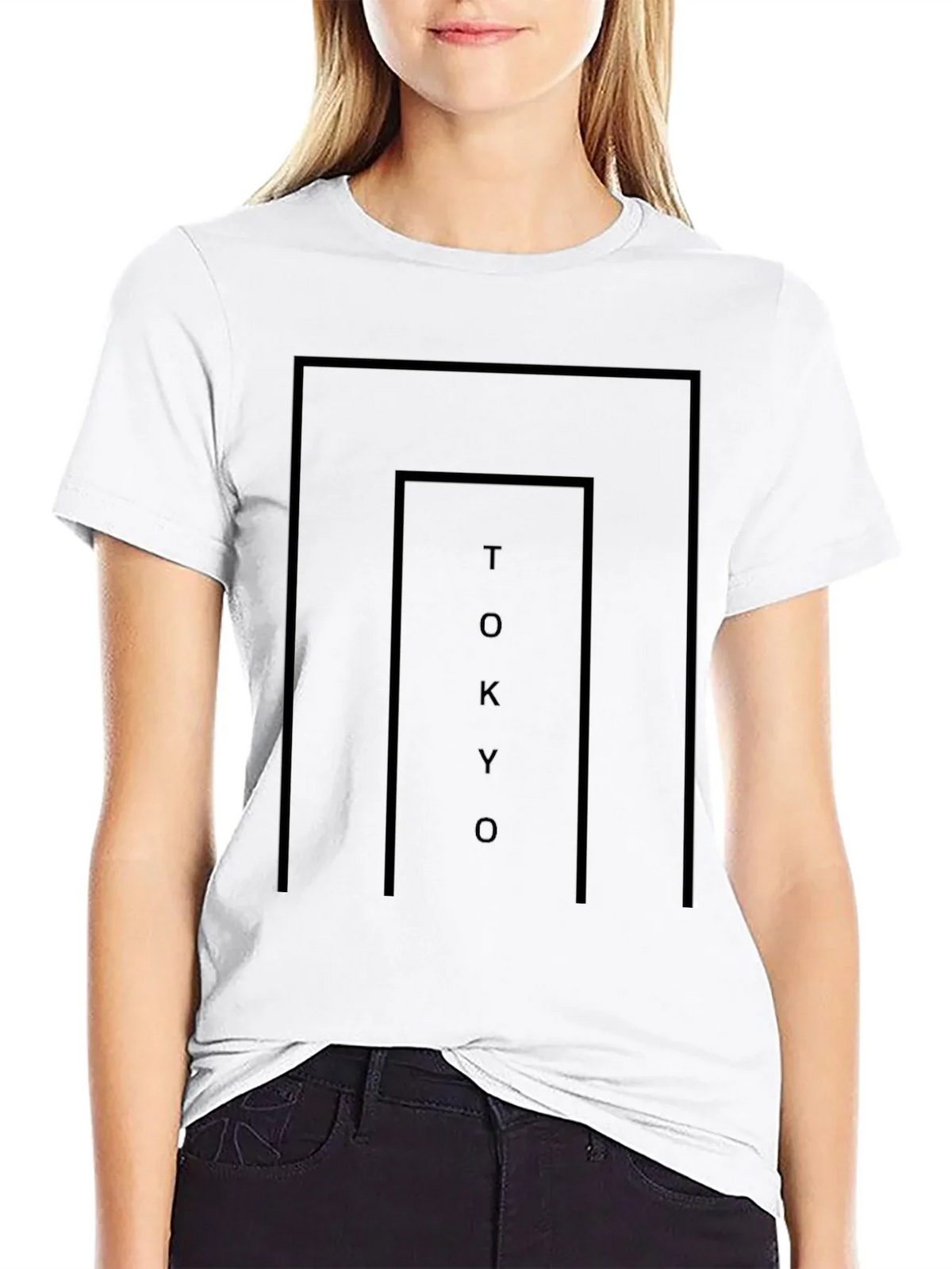 Tokyo Graphic Black Tee
