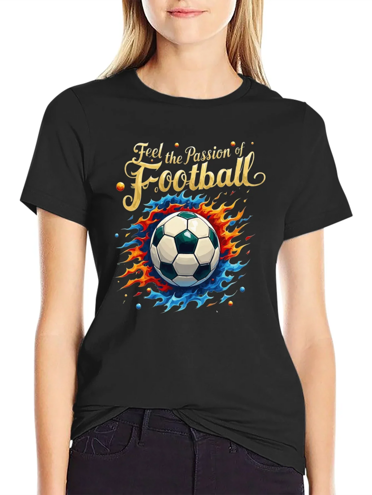 Passion of Football Graphic Tee