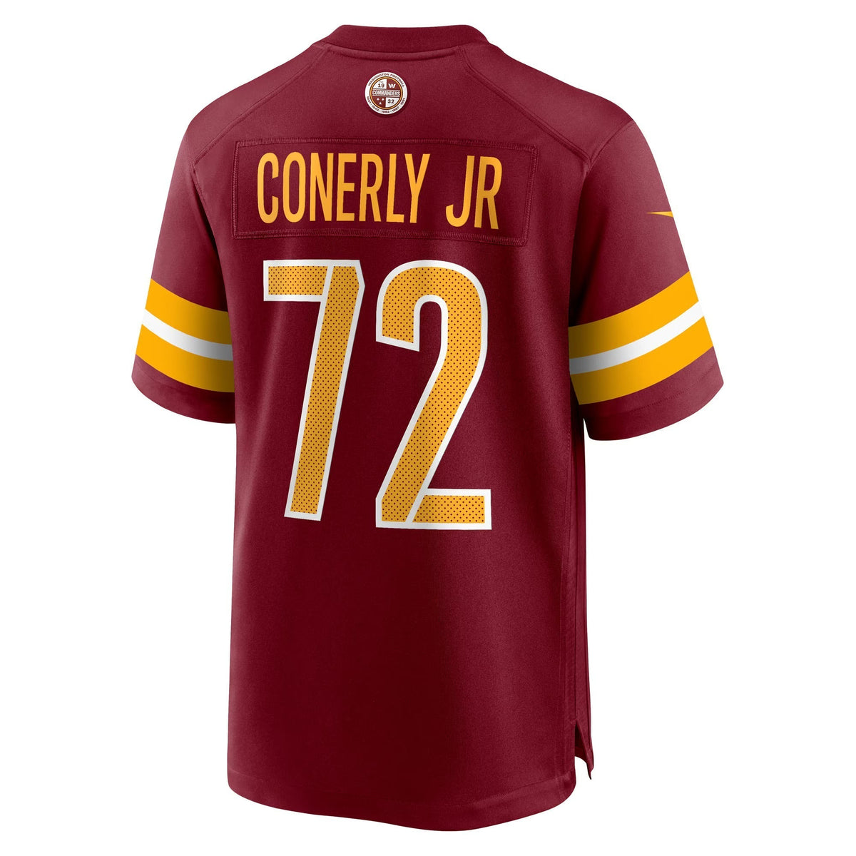 Washington Commanders Josh Conerly Jr. Burgundy 2025  Draft First Round Pick Game Jersey