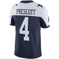 Dallas Cowboys Dak Prescott Navy Alternate Vapor Limited Jersey