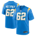 Los Angeles Chargers Sam Mustipher Powder Blue Team Game Jersey