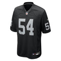 Las Vegas Raiders Brennan Jackson Black Team Game Jersey