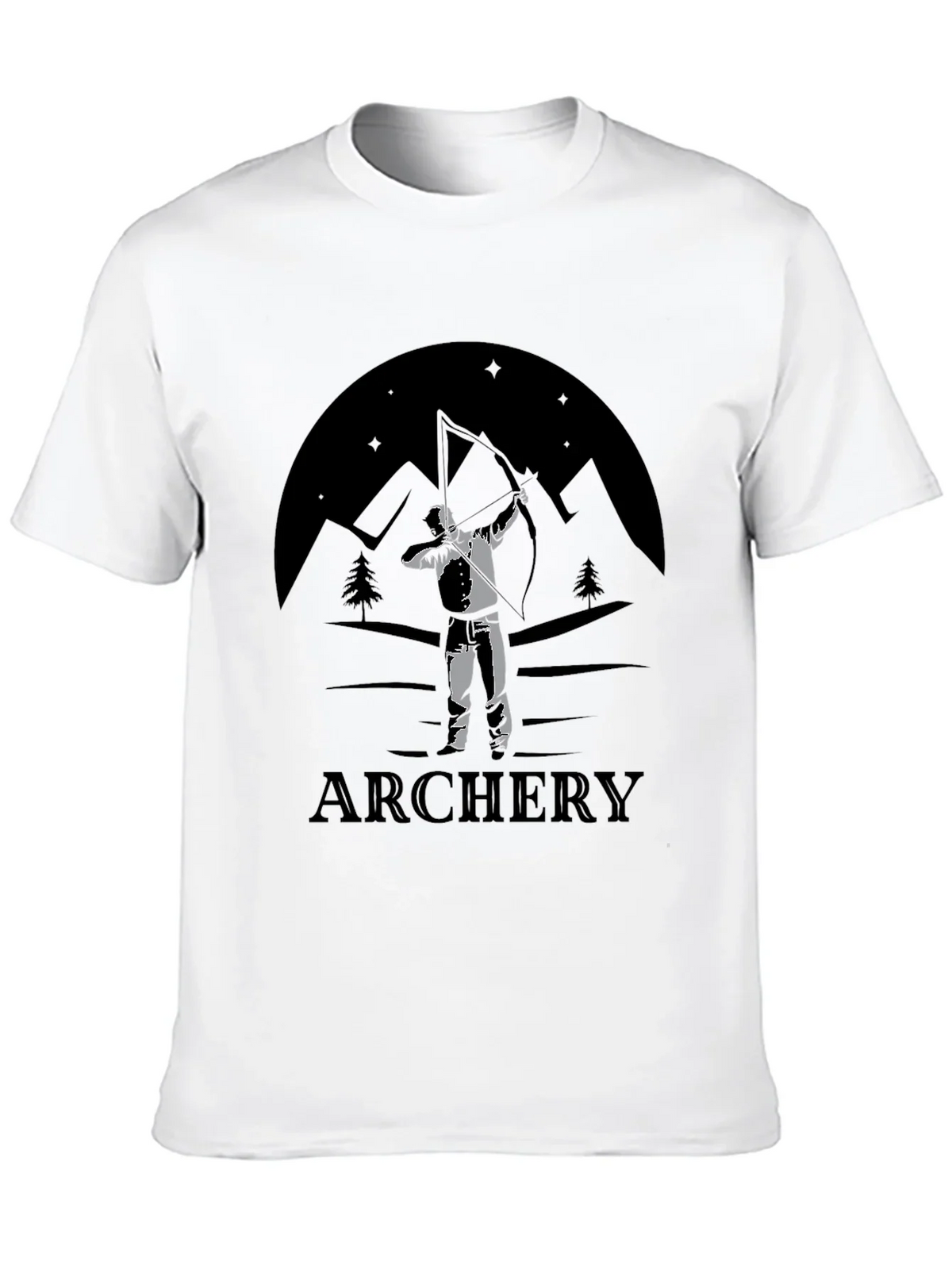 Archery Mountain Scene T-Shirt