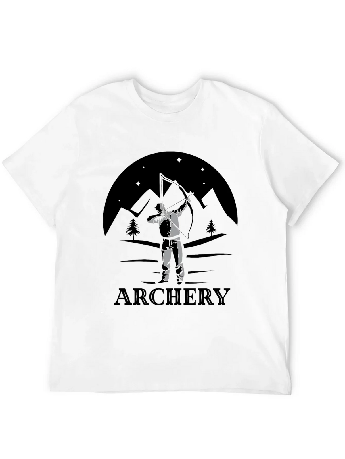 Archery Mountain Scene T-Shirt