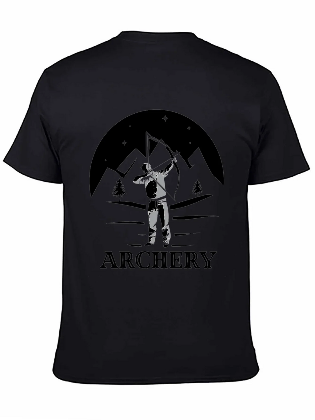 Archery Mountain Scene T-Shirt