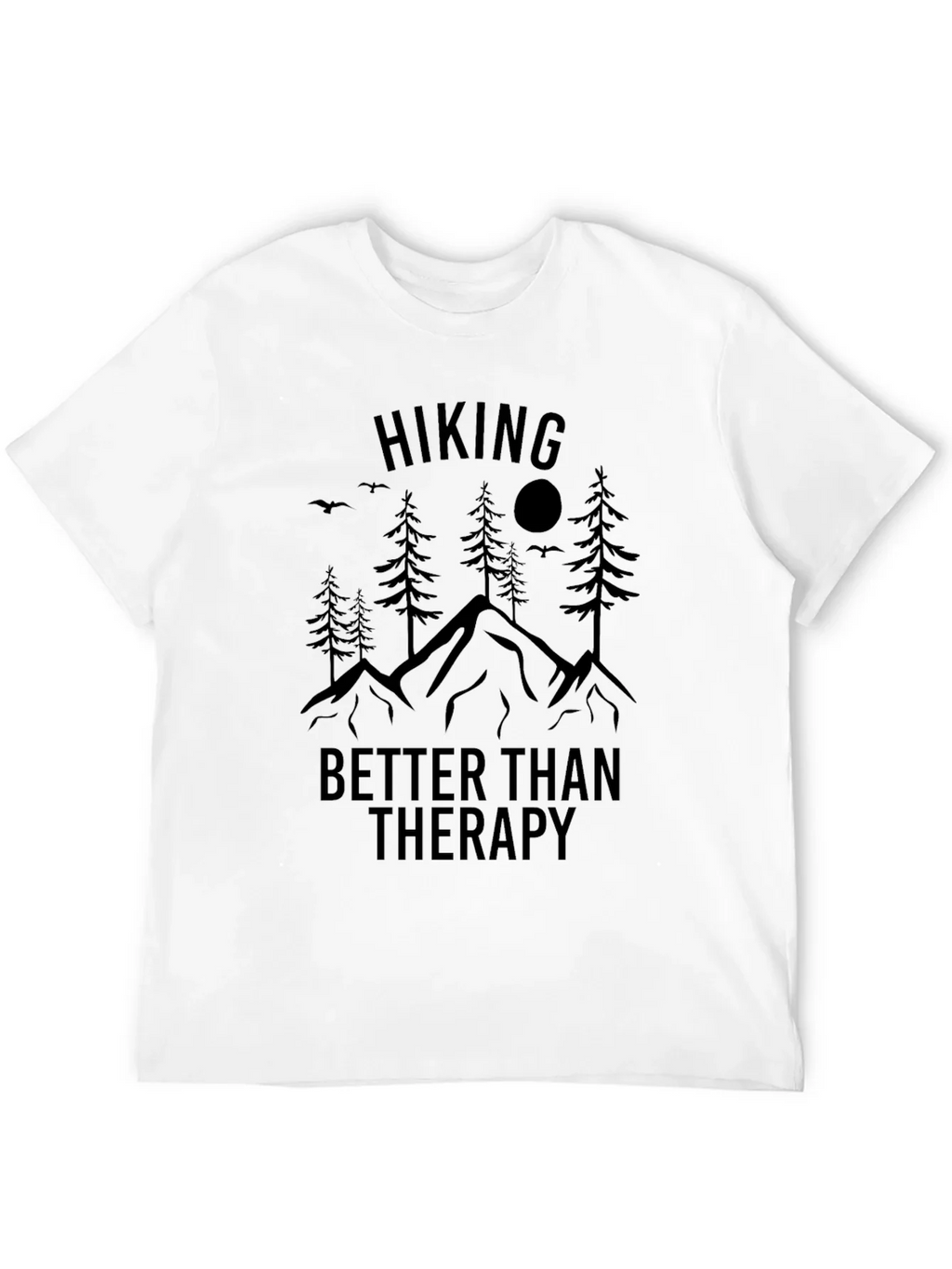 Hiking Therapy Graphic Tee - Nature Lovers Shirt