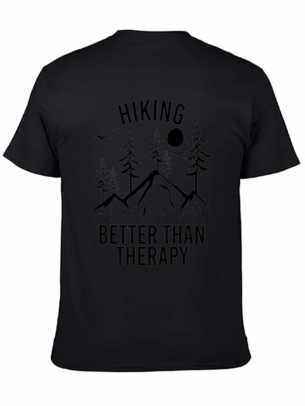 Hiking Therapy Graphic Tee - Nature Lovers Shirt
