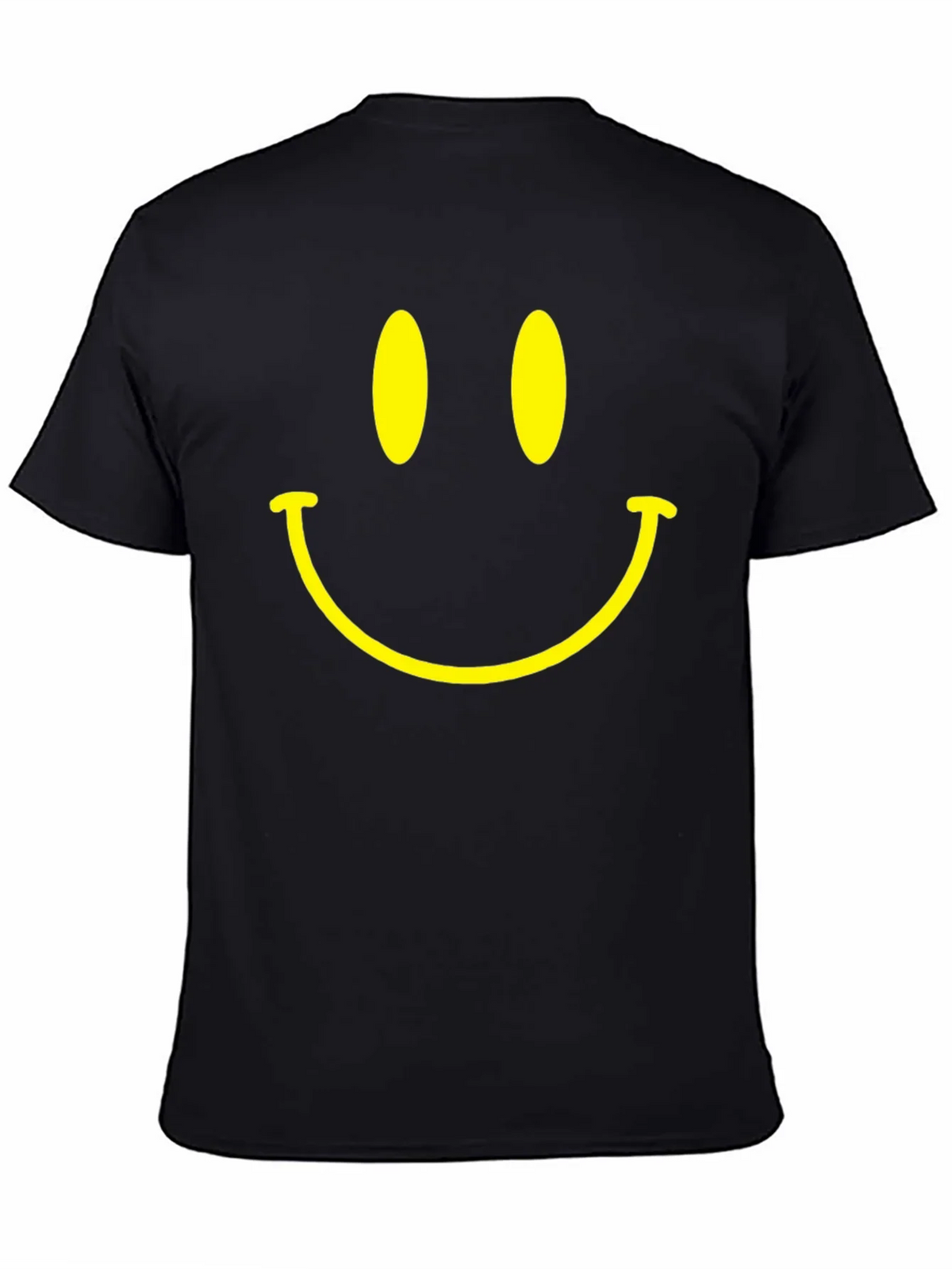 Smiley Face Graphic T-Shirt - Classic Happy Design