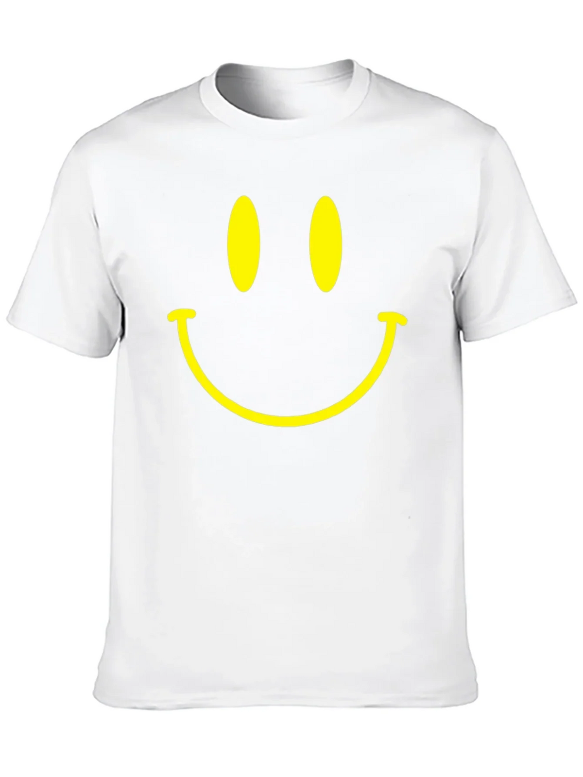 Smiley Face Graphic T-Shirt - Classic Happy Design