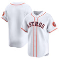 Houston Astros Home Limited Jersey - White Stitched Baseball Jersey