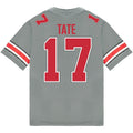 Carnell Tate Ohio State Buckeyes Jersey  Grey