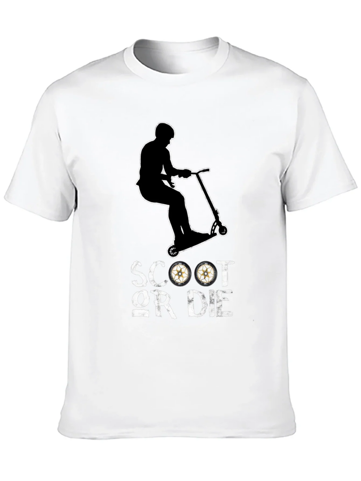 Scoot Or Die Graphic T-Shirt