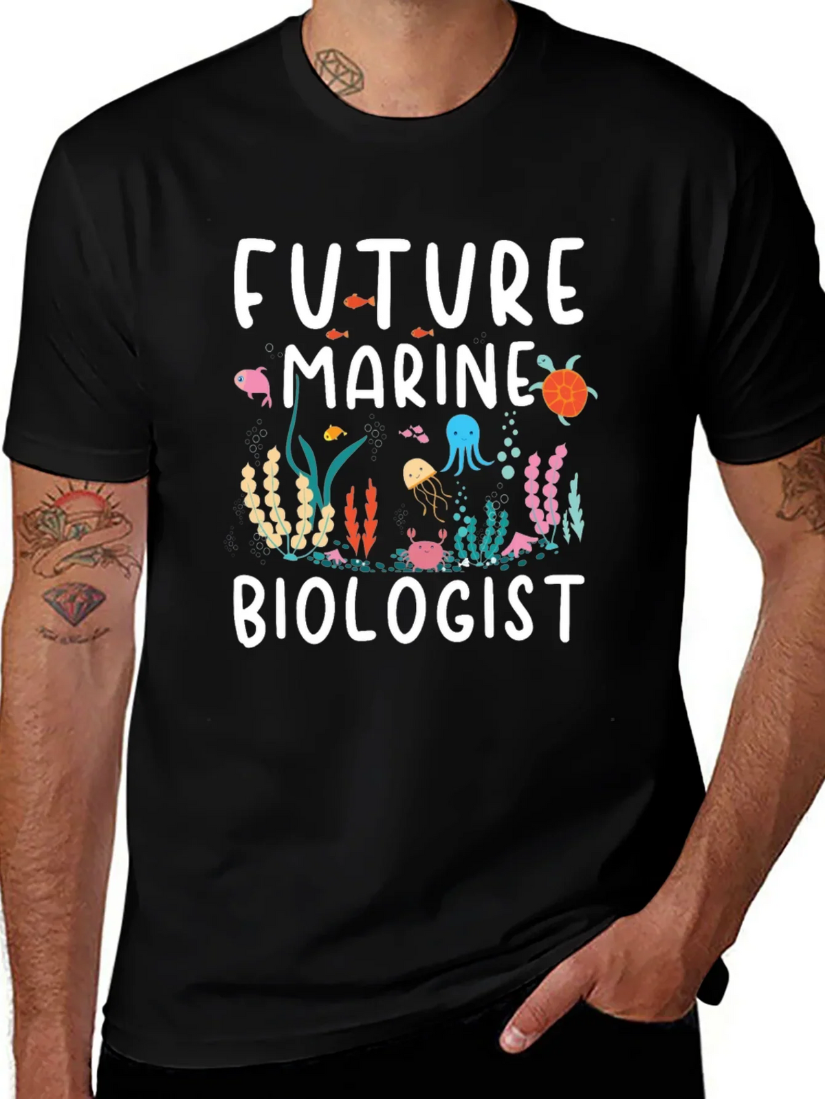 Future Marine Biologist Graphic T-Shirt