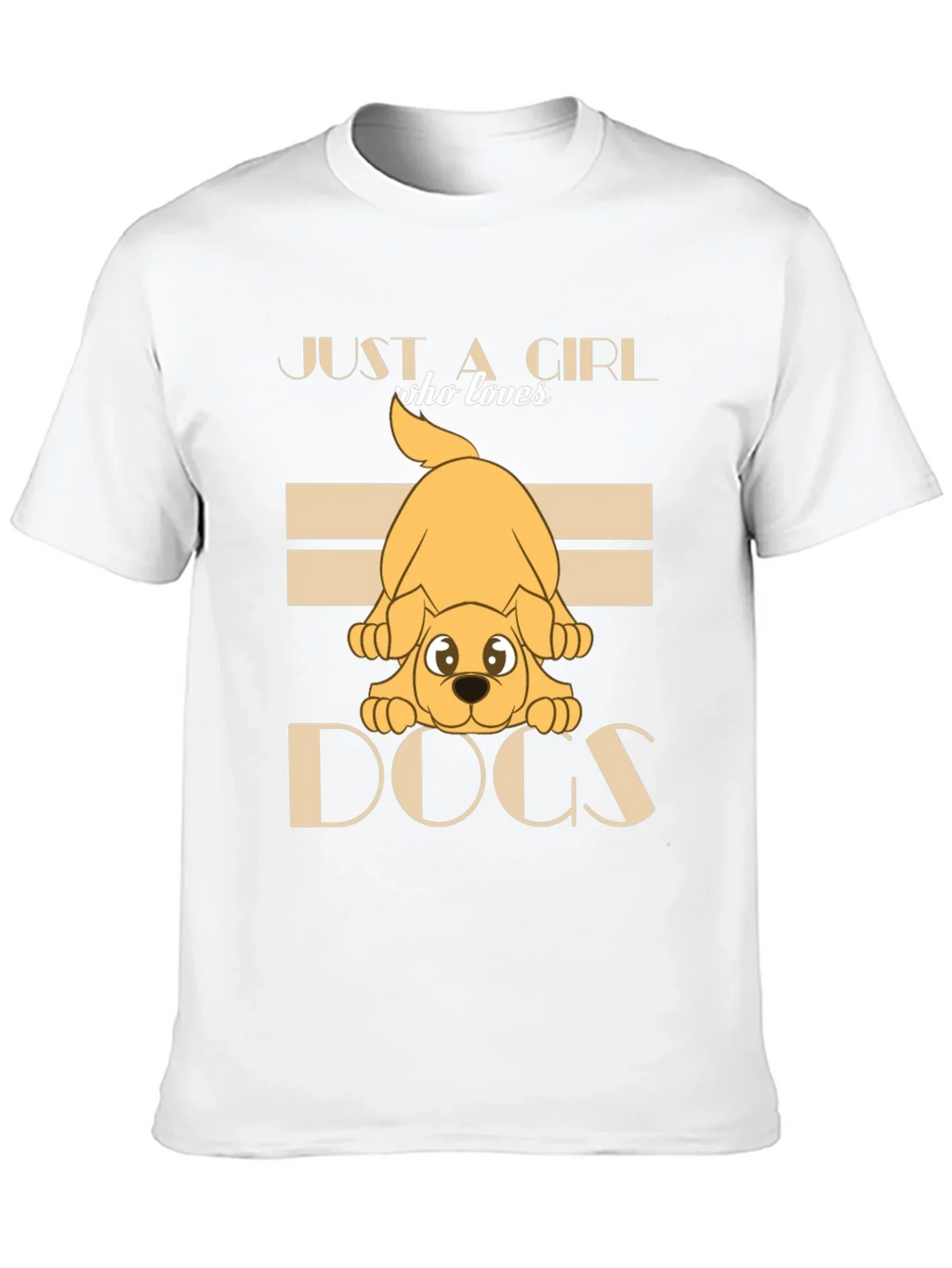 Just a Girl Who Loves Dogs T-Shirt
