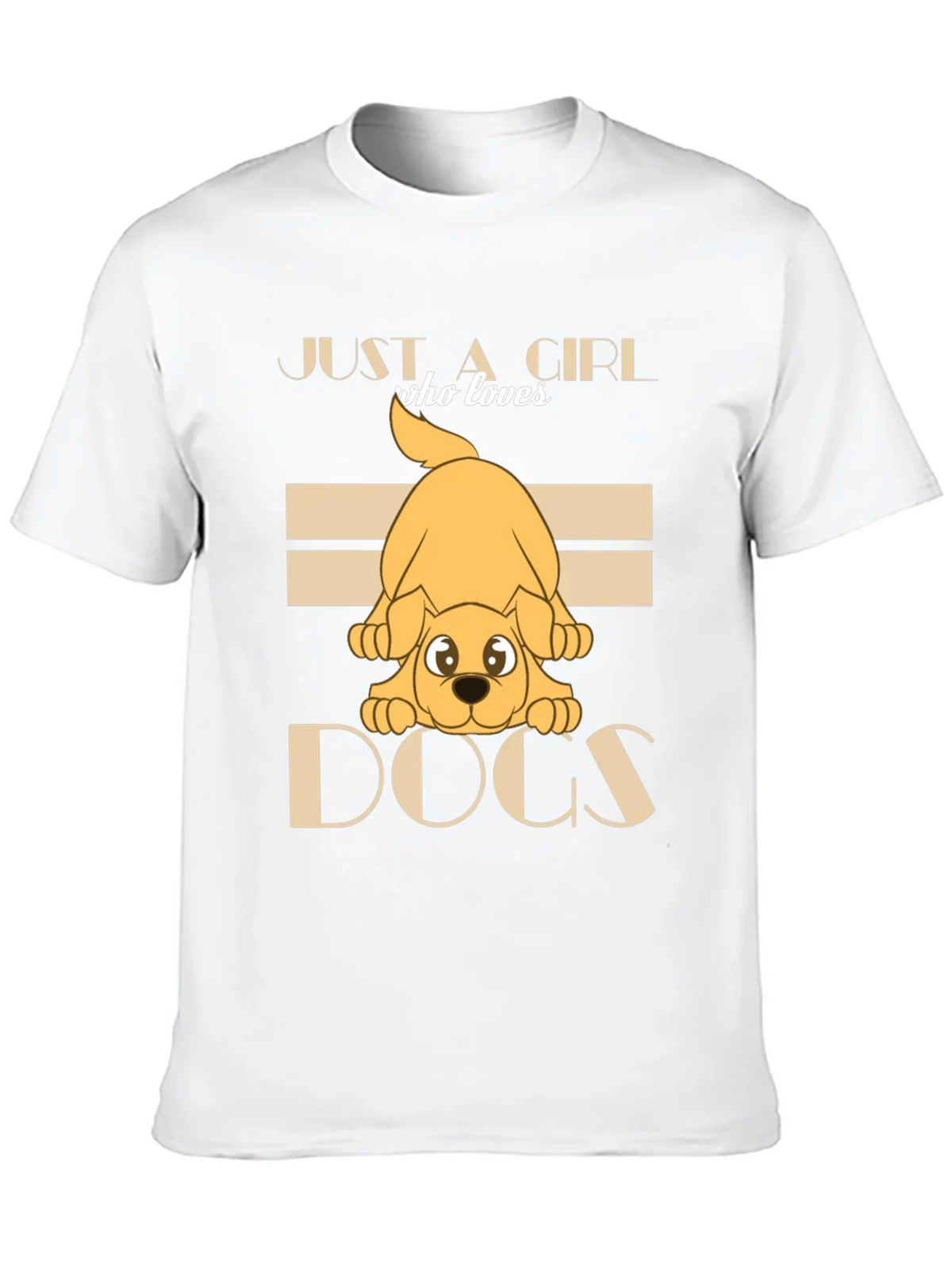 Just a Girl Who Loves Dogs T-Shirt