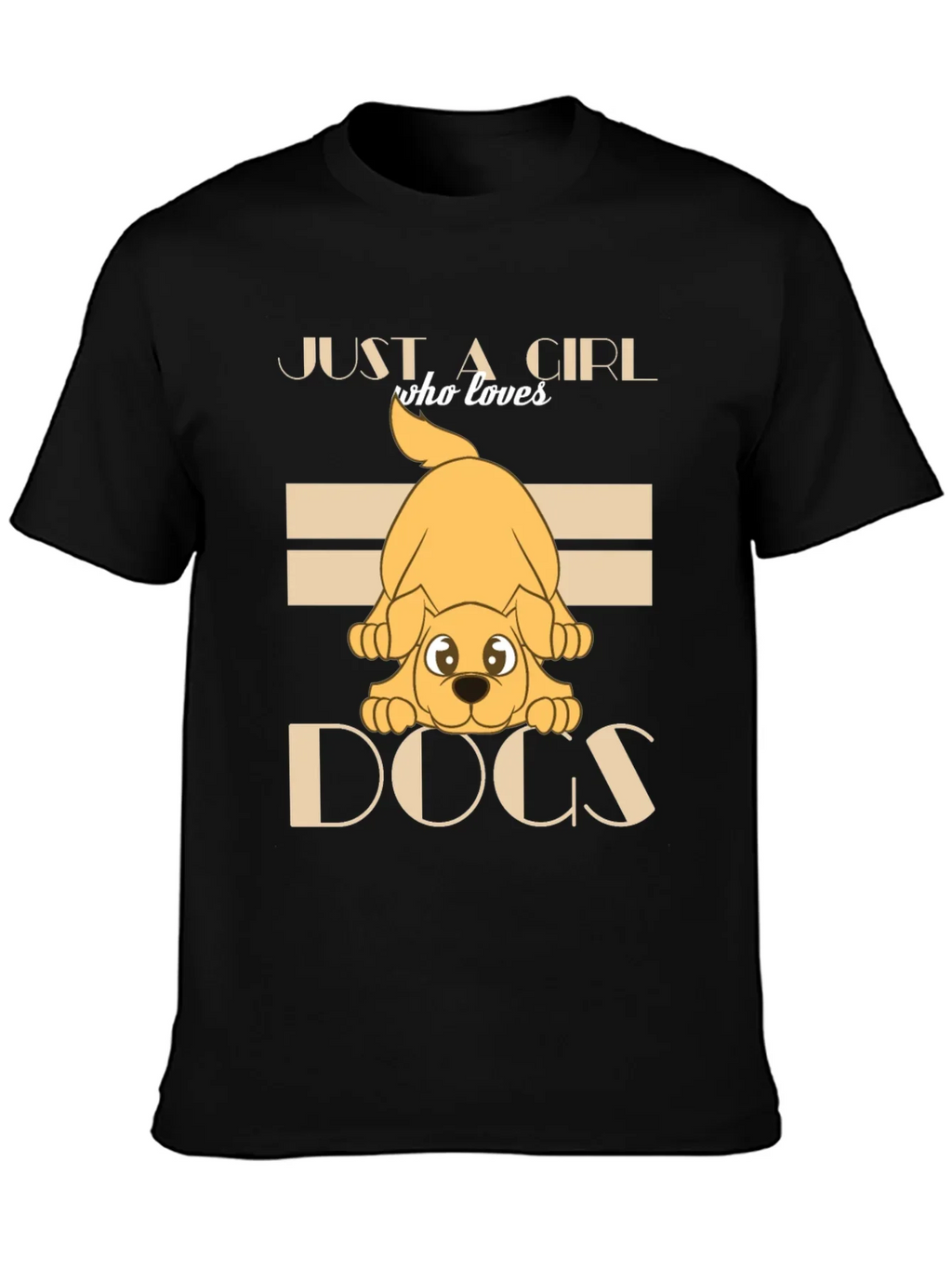 Just a Girl Who Loves Dogs T-Shirt