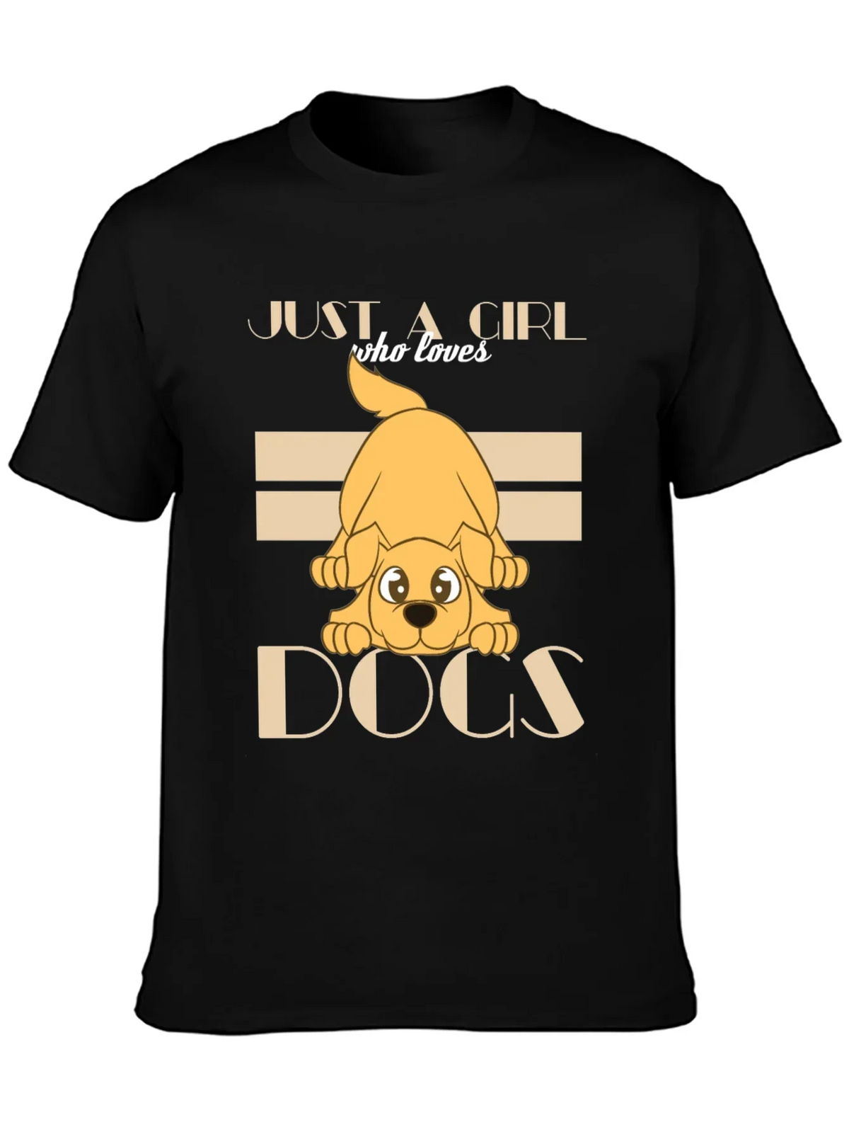 Just a Girl Who Loves Dogs T-Shirt
