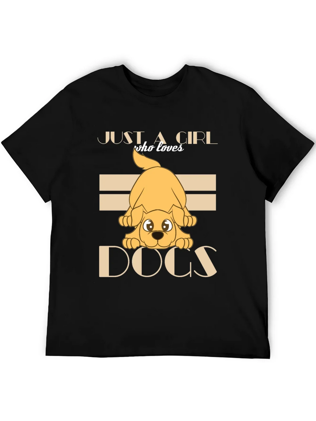 Just a Girl Who Loves Dogs T-Shirt