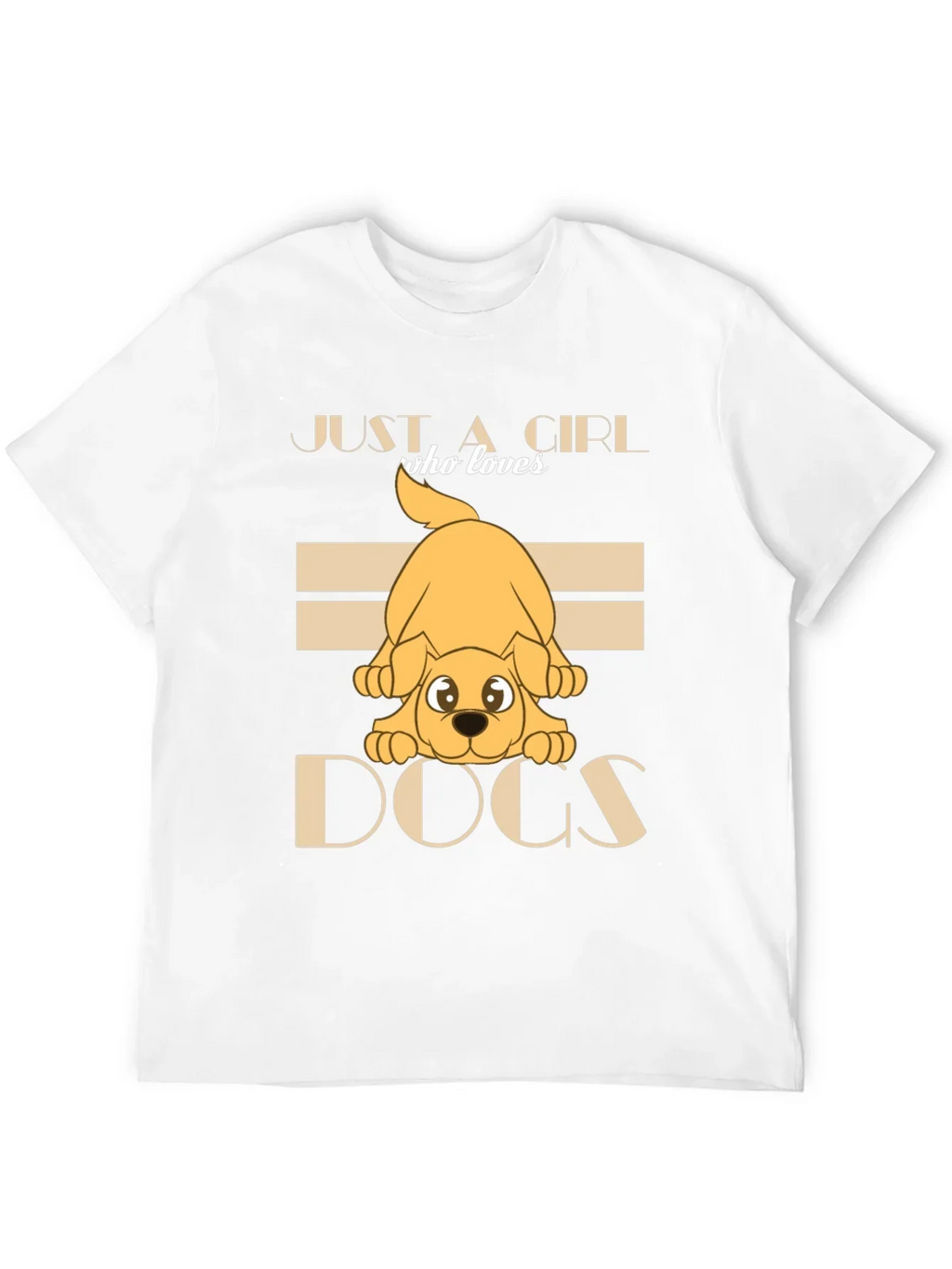 Just a Girl Who Loves Dogs T-Shirt
