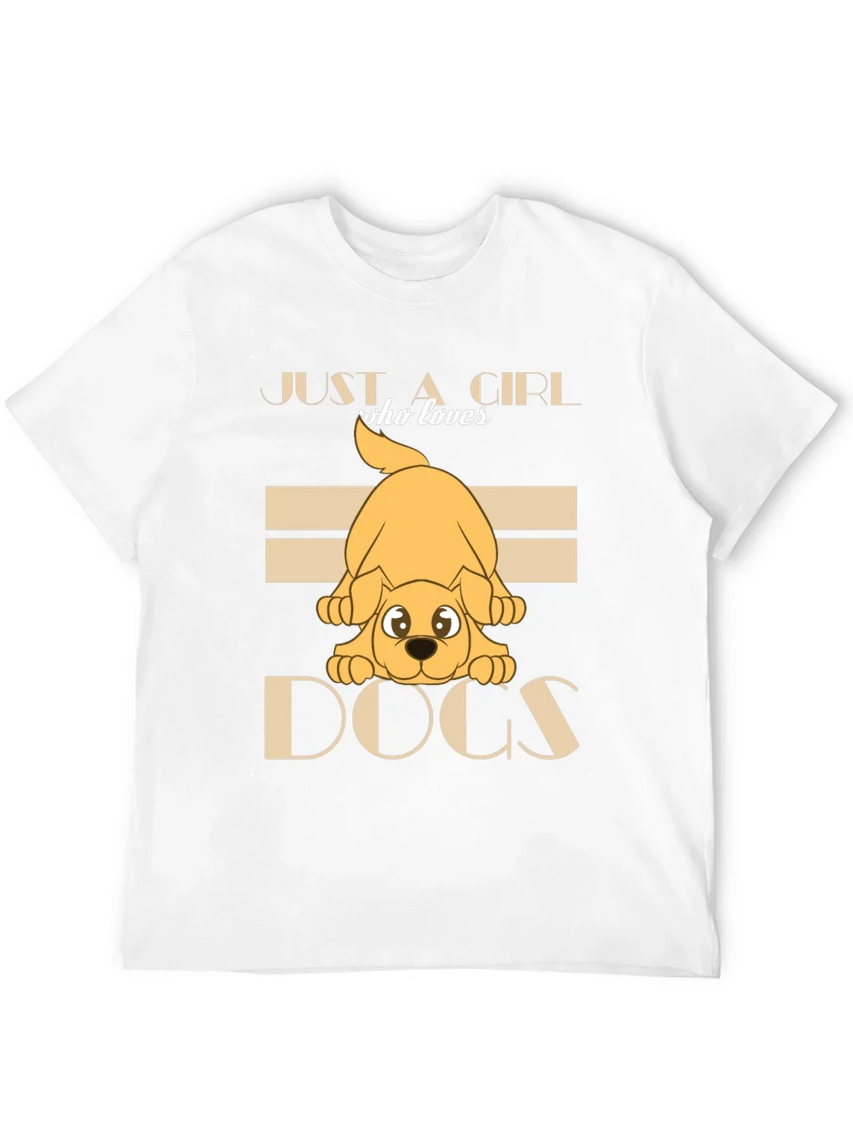 Just a Girl Who Loves Dogs T-Shirt