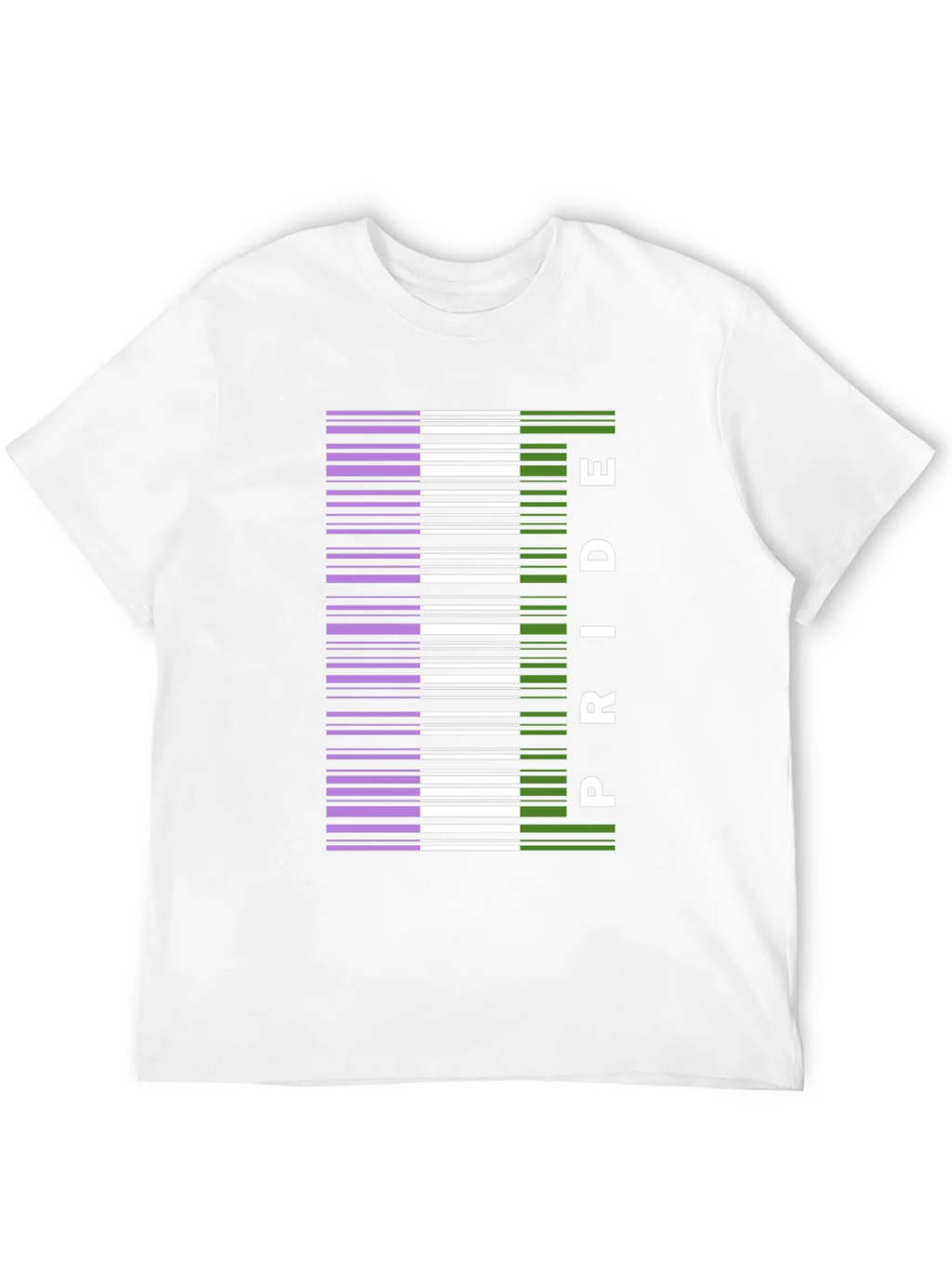 Pride Barcode Graphic Tee - Black