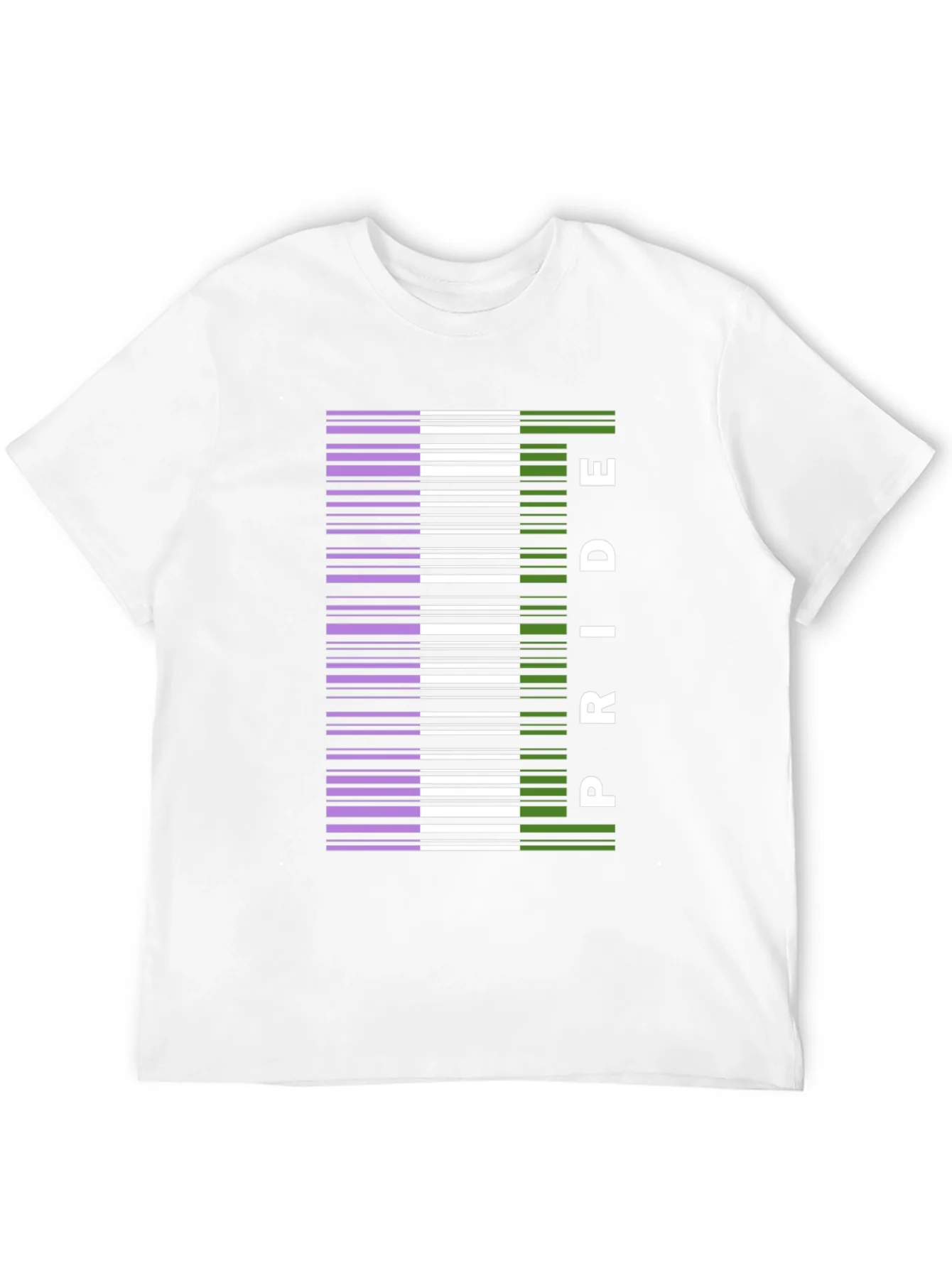 Pride Barcode Graphic Tee - Black