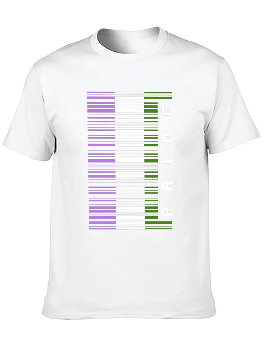 Pride Barcode Graphic Tee - Black