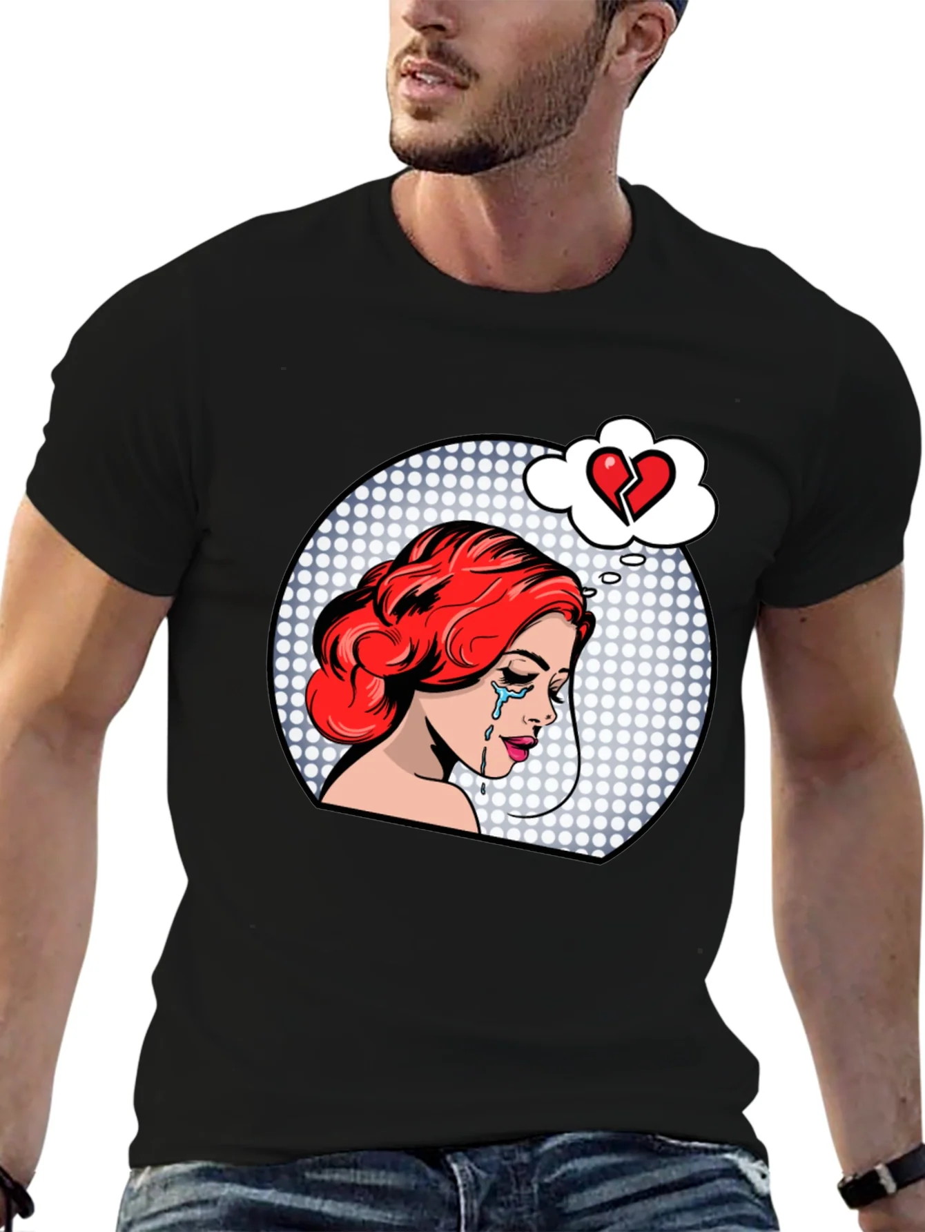 Heartbreak Pop Art T-Shirt