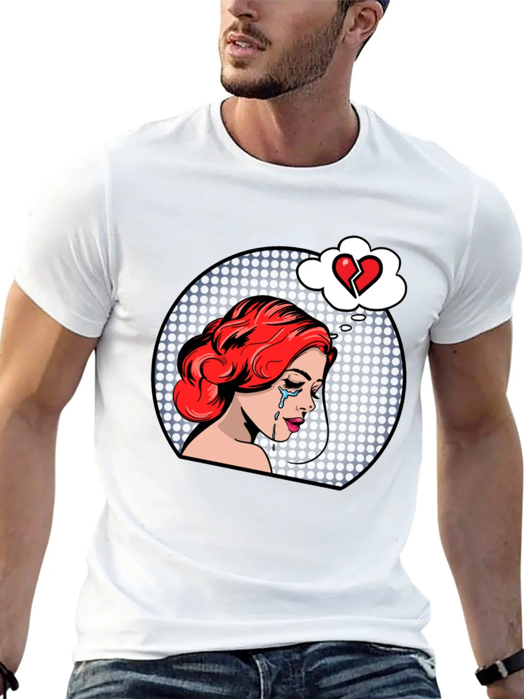 Heartbreak Pop Art T-Shirt