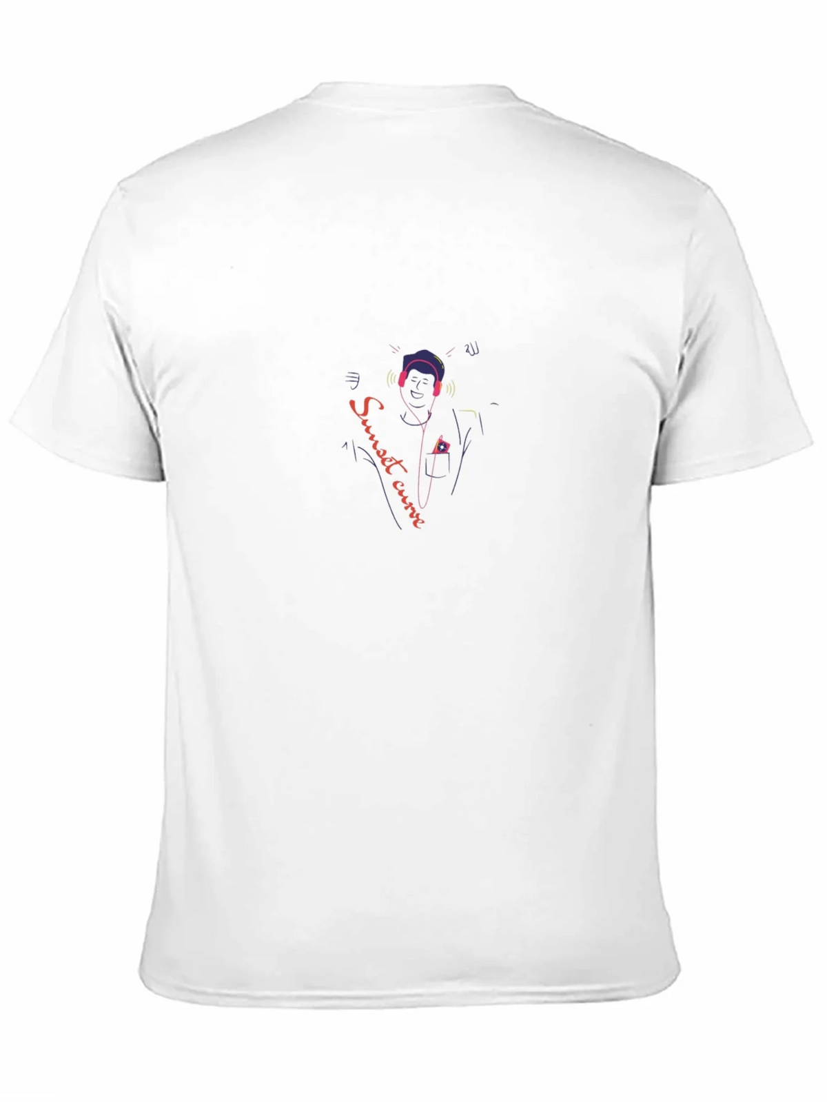 Sunset Curve T-Shirt - Musical Design Tee