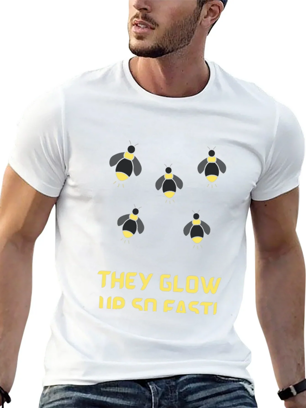 Glowing Firefly Graphic Tee