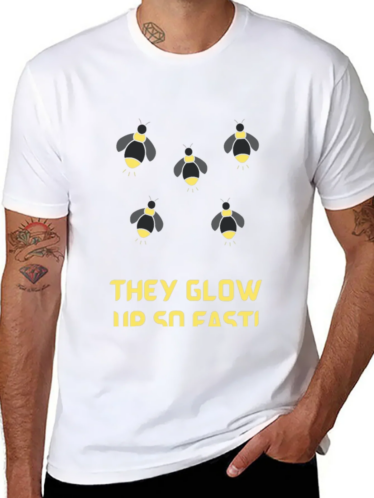 Glowing Firefly Graphic Tee