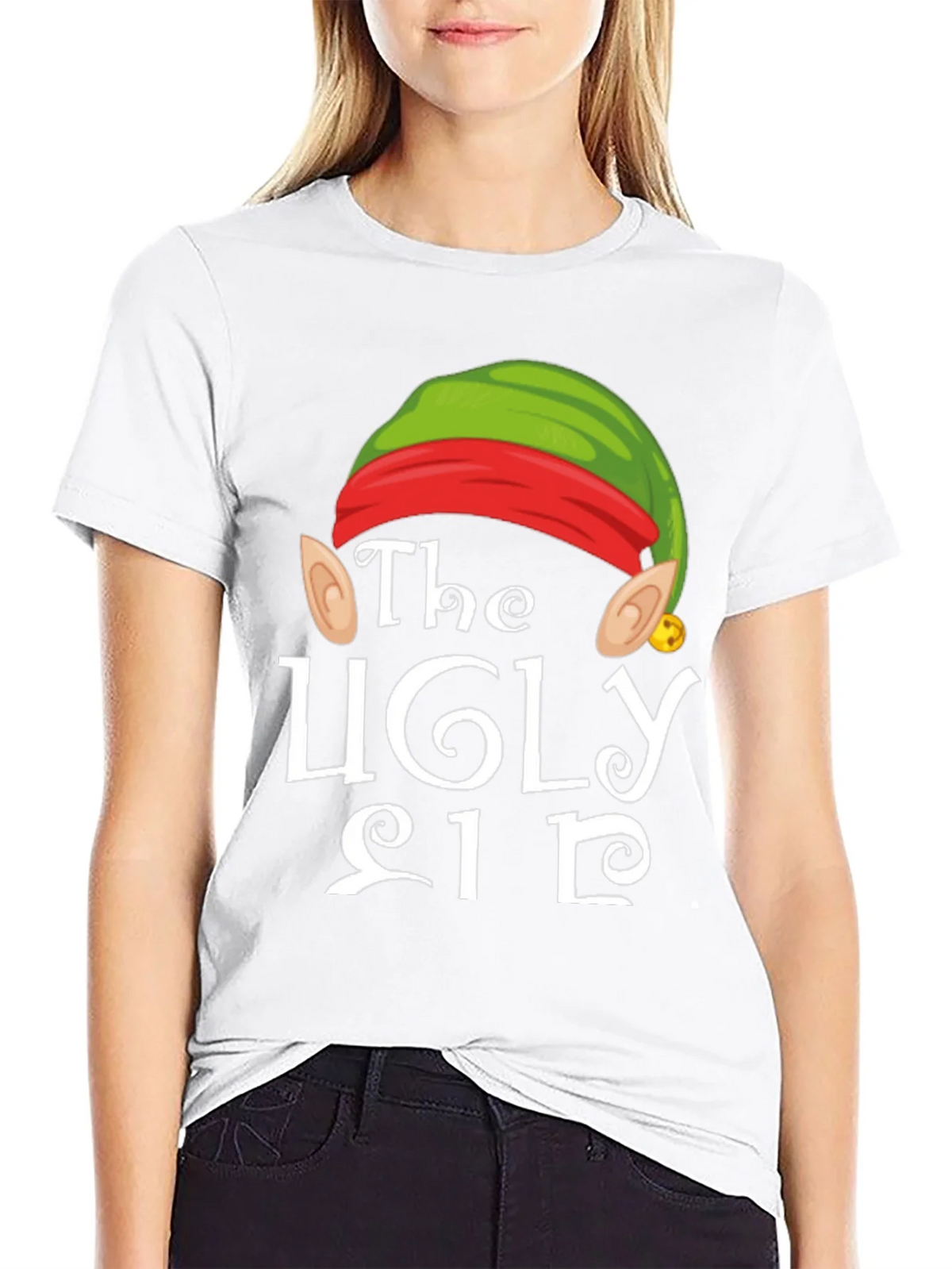 The Ugly Elf Christmas T-Shirt - Holiday Fun