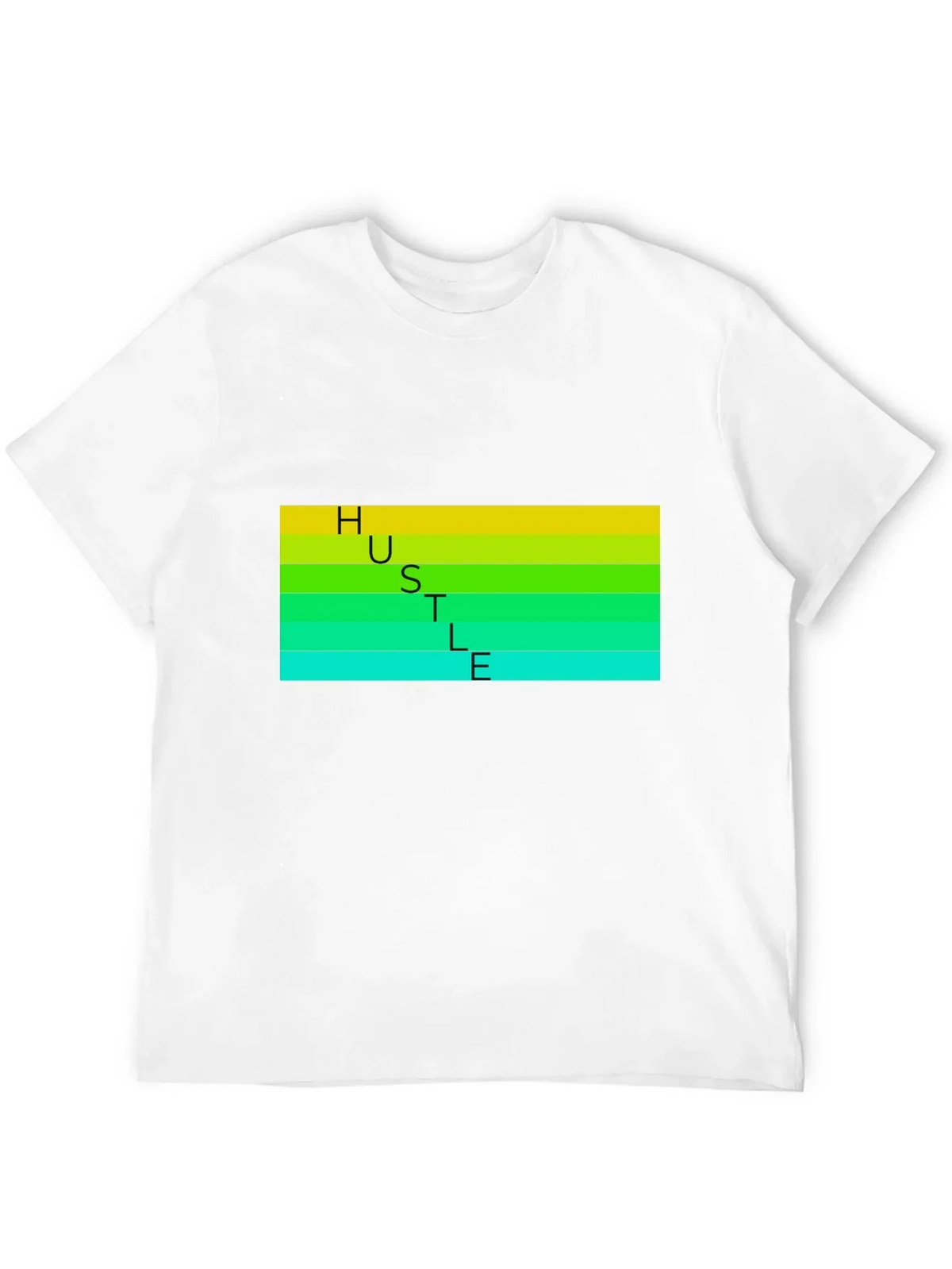 HUSTLE T-Shirt - Black Graphic Tee