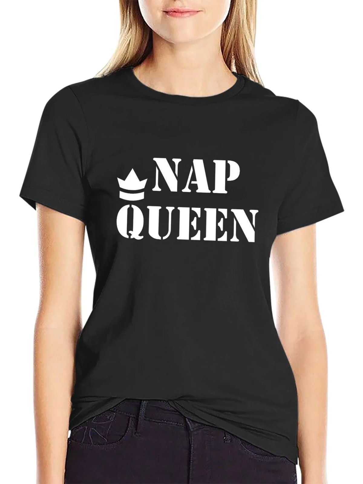 Nap Queen Graphic Tee - Stylish Sleepwear