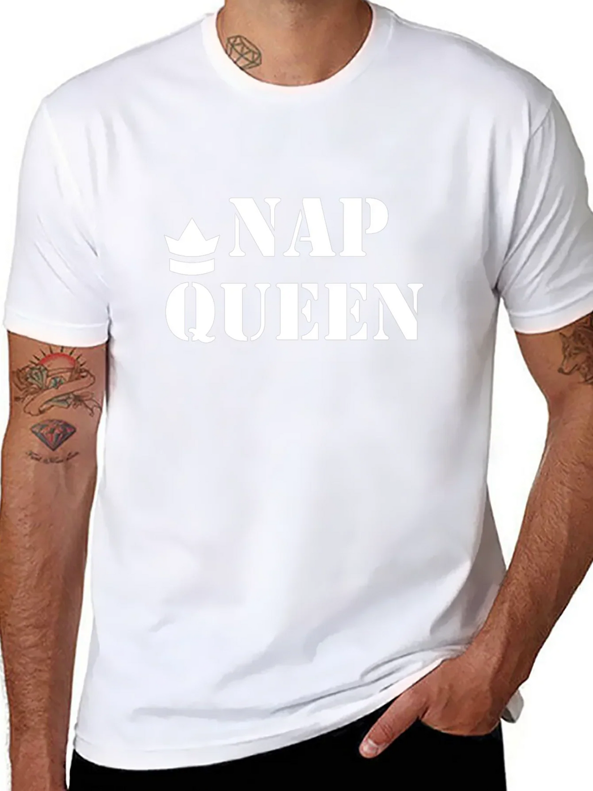 Nap Queen Graphic Tee - Stylish Sleepwear